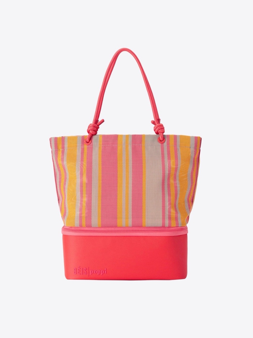 BÉIS x Poppi The Cooler Tote 
in Juicy Stripe